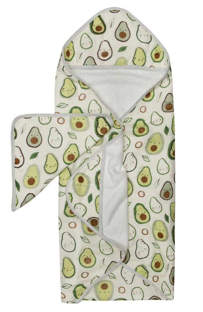 Hooded Towel Set - Avocado