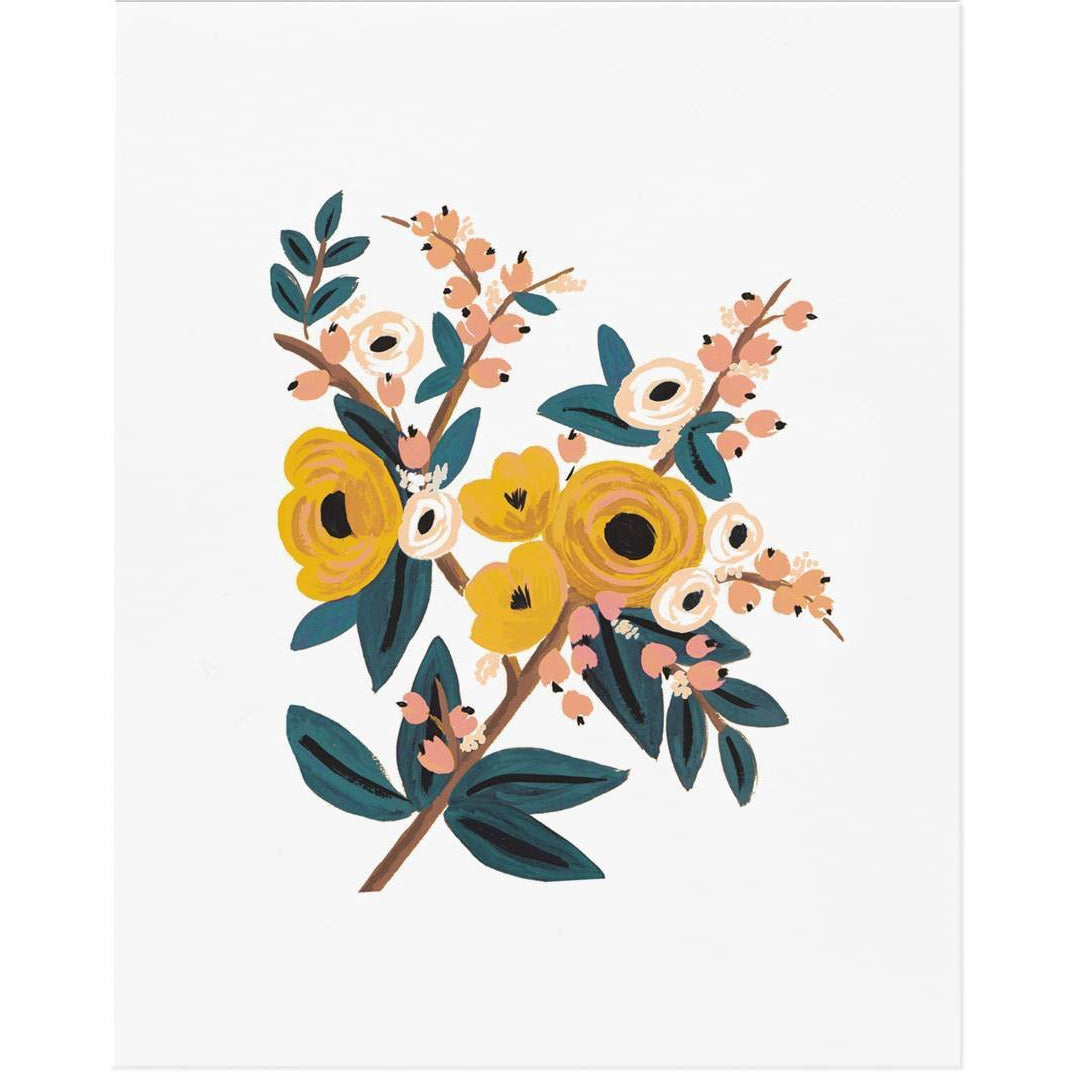 Marigold Botanical - 8x10