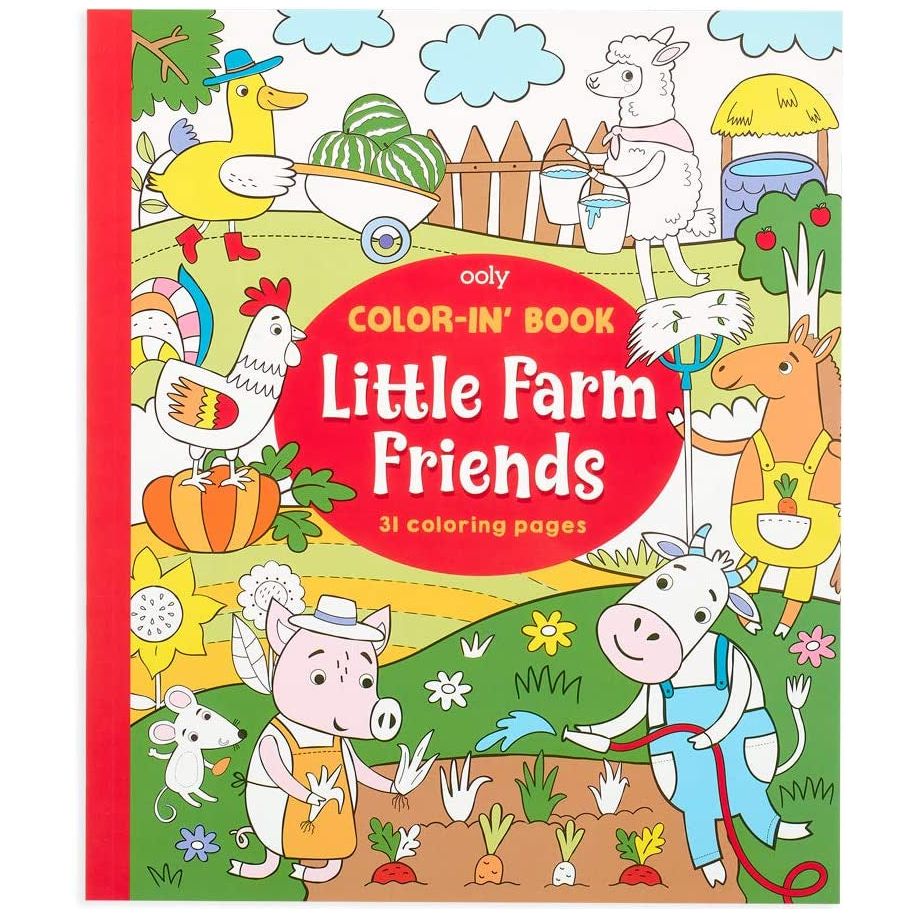 Coloring Book - Little Farm Friends