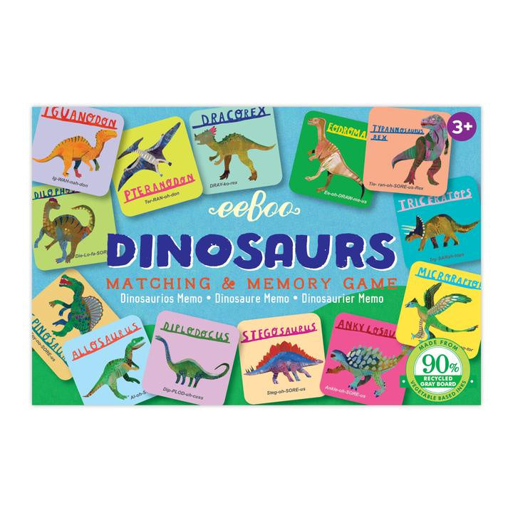 Memory & Matching Game - Dinosaurs