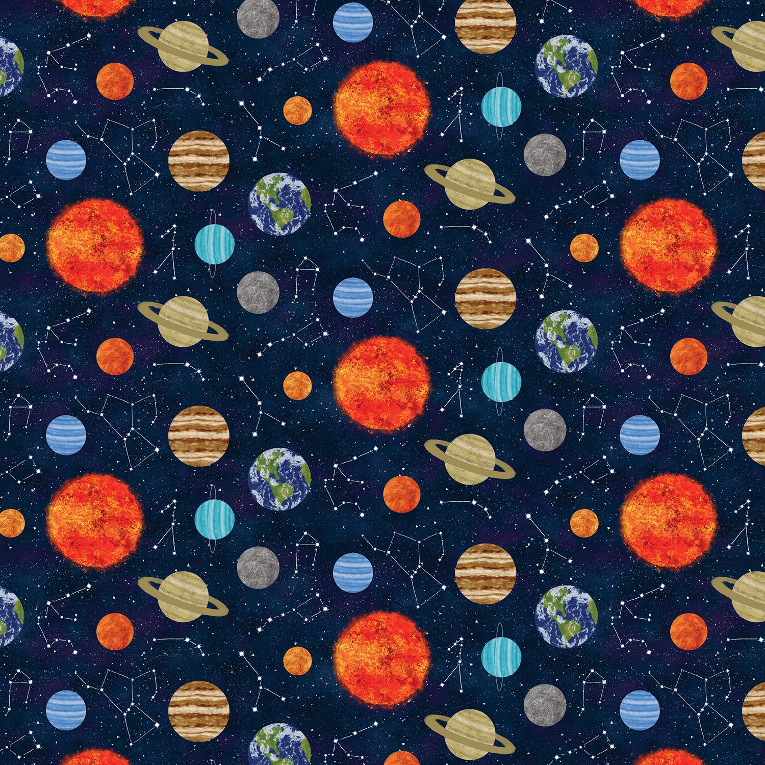 Wrapping Paper Roll - Space Out Planets