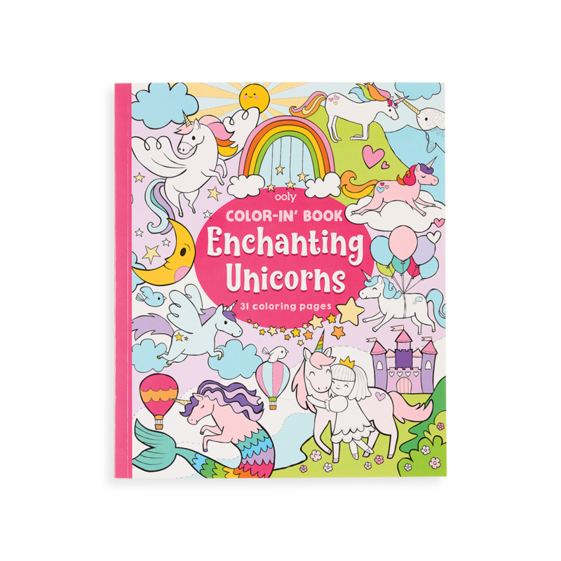 Coloring Book - Enchanting Unicorns