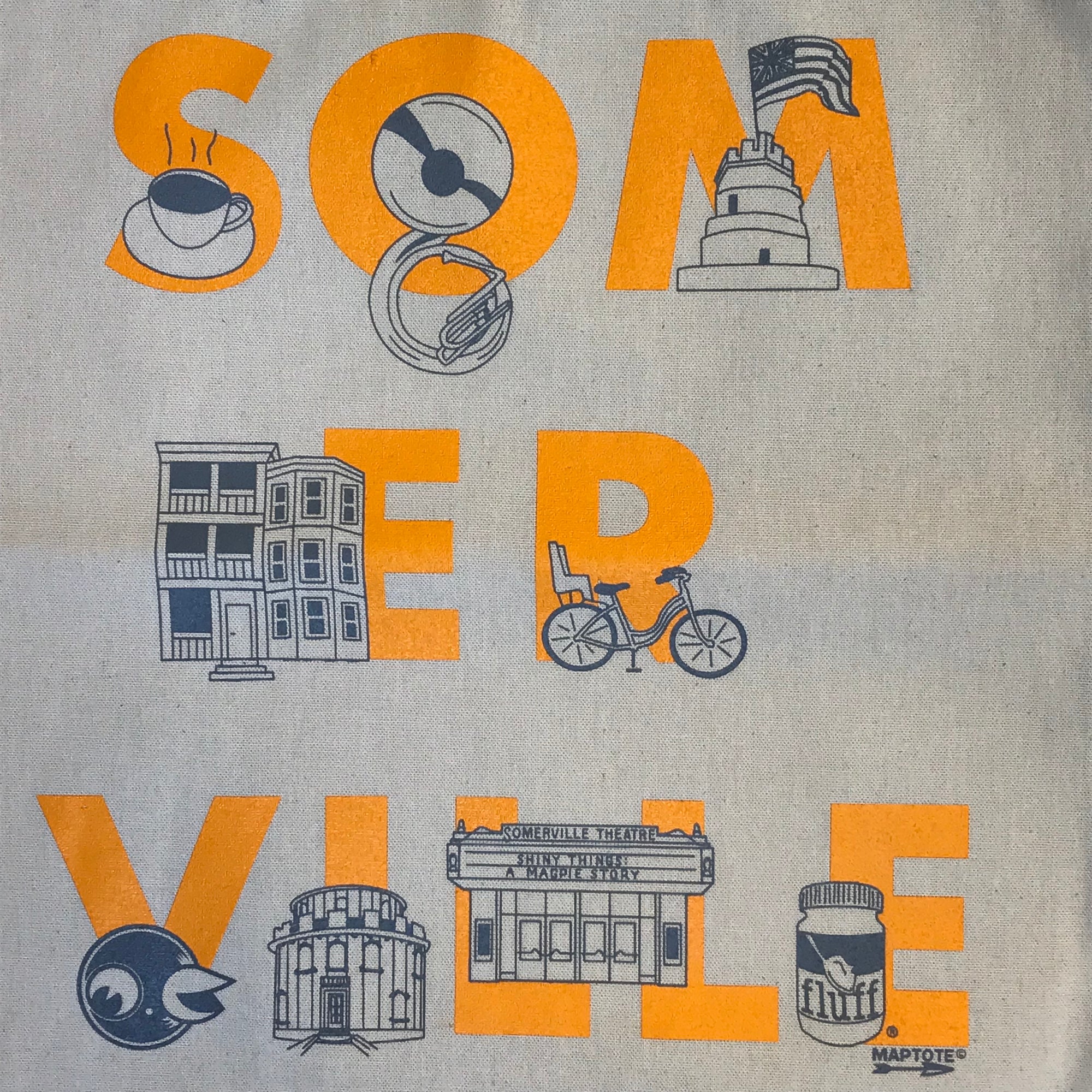 Somerville Tote Bag - Icons