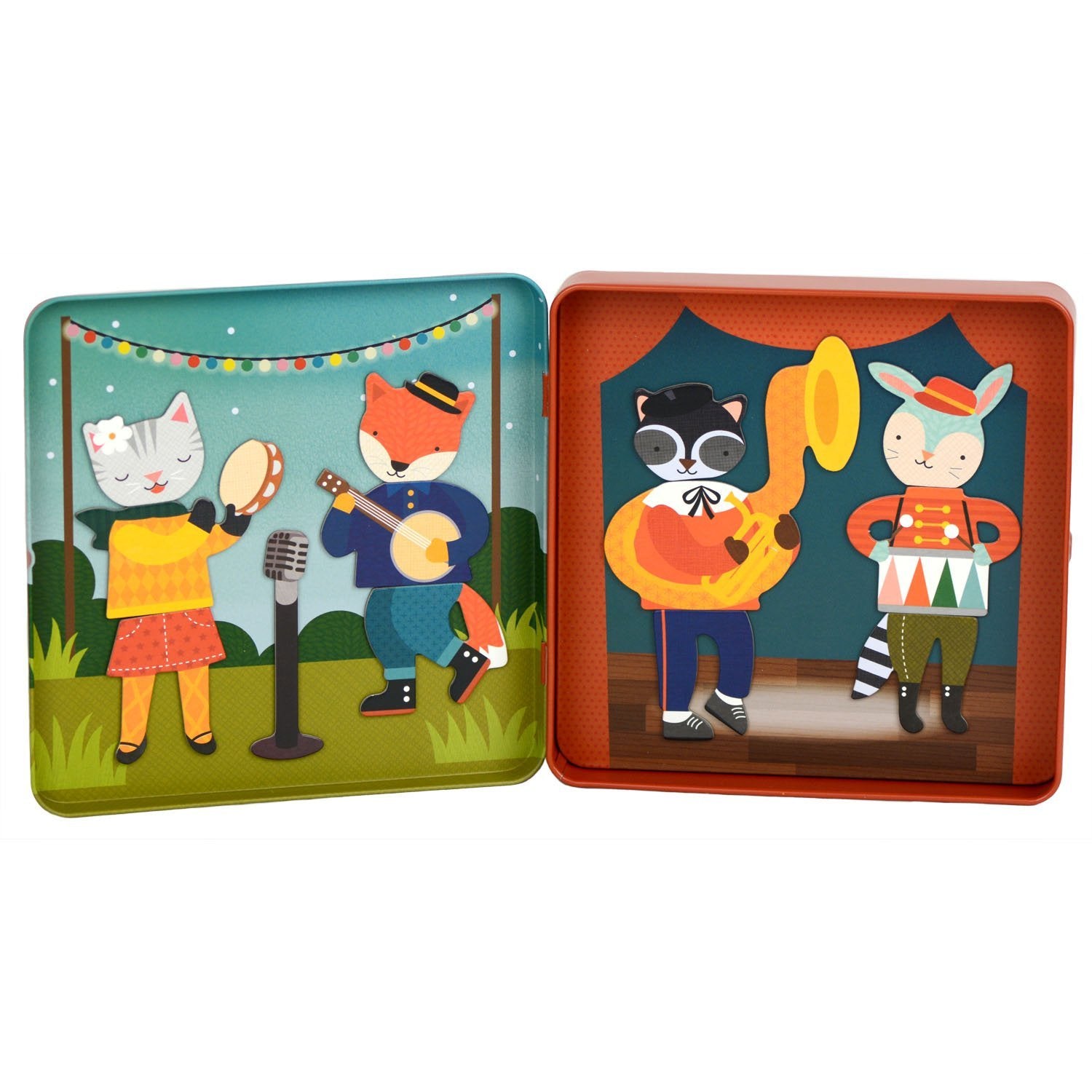On-the-Go Magnetic Play Set - Animal Band
