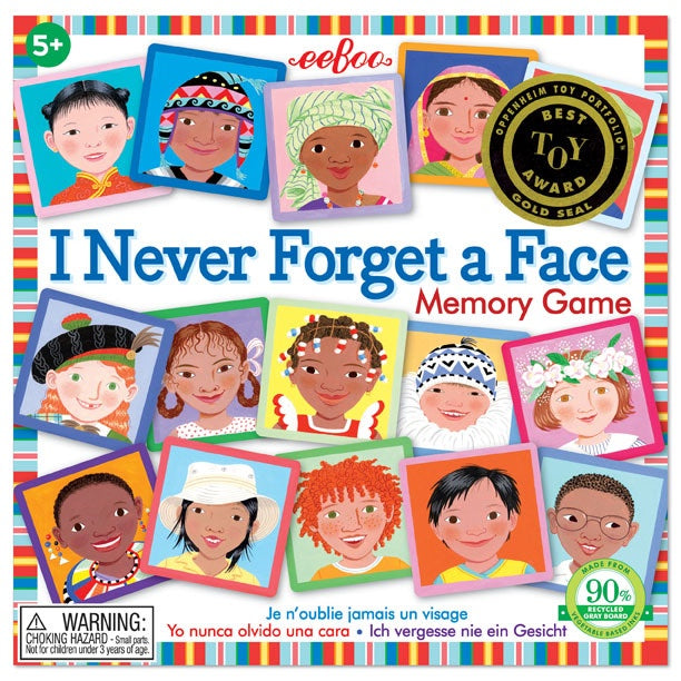 Memory & Matching Game - I Never Forget a Face