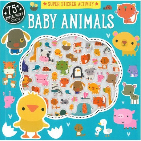 Super Sticker Activity - Baby Animals
