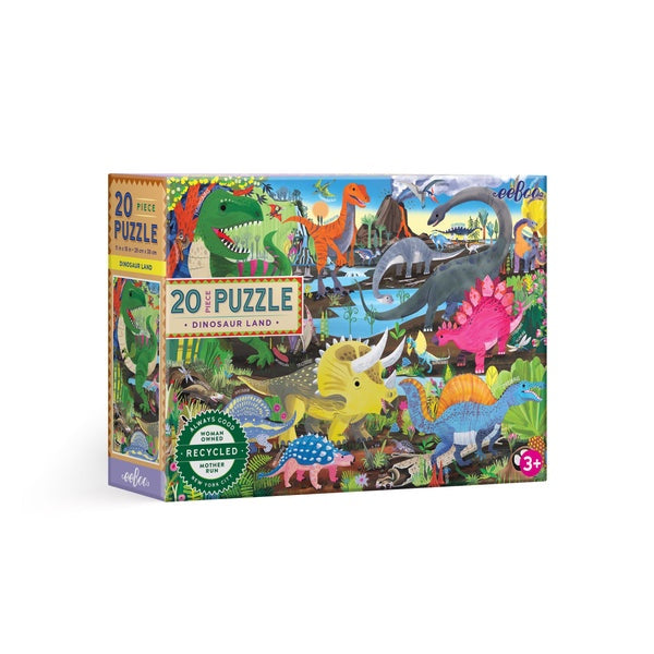 20 Piece Puzzle - Dinosaur Land