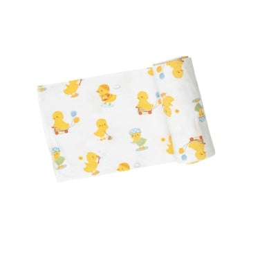 Bamboo Swaddle - Vintage Ducklings