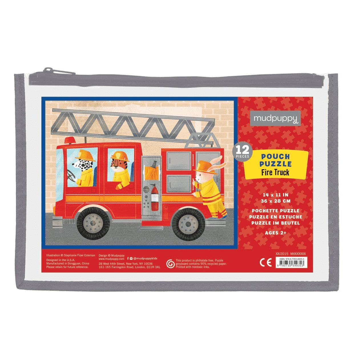 Pouch Puzzle - Fire Truck