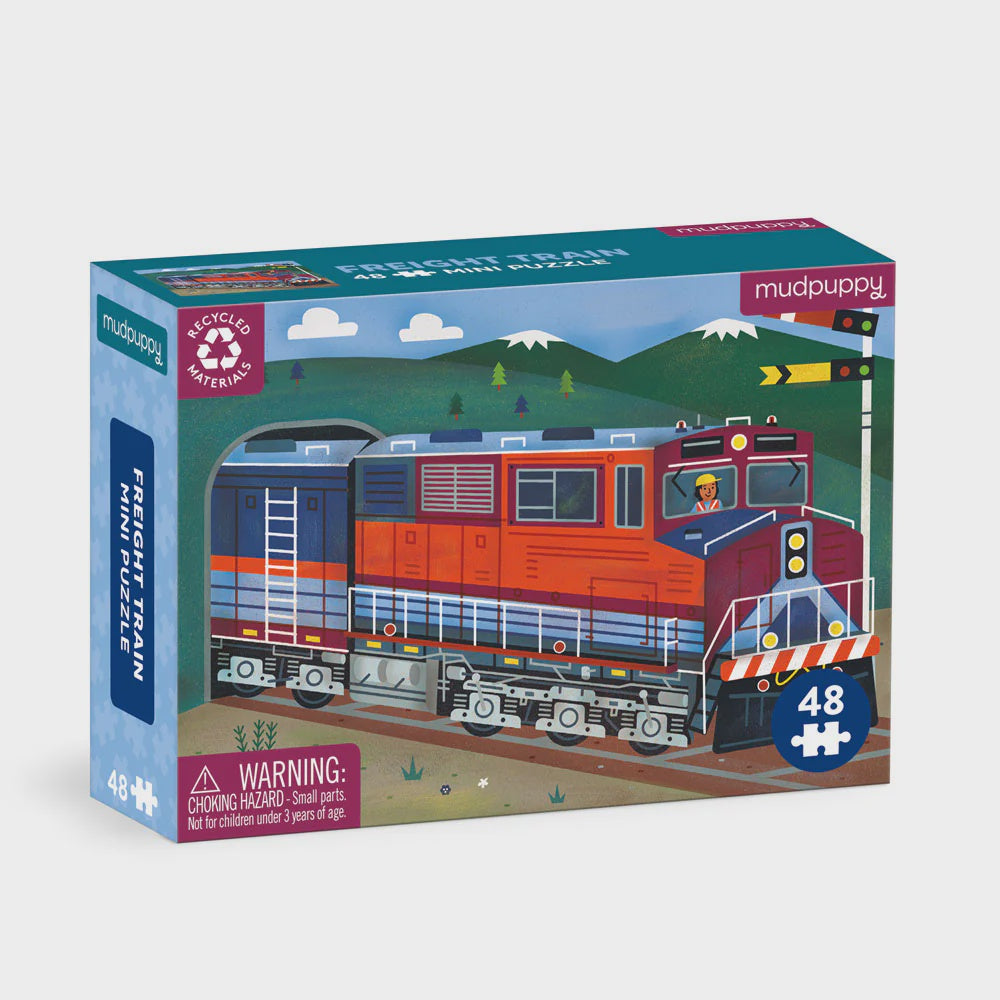 48 Piece Mini Puzzle - Freight Train