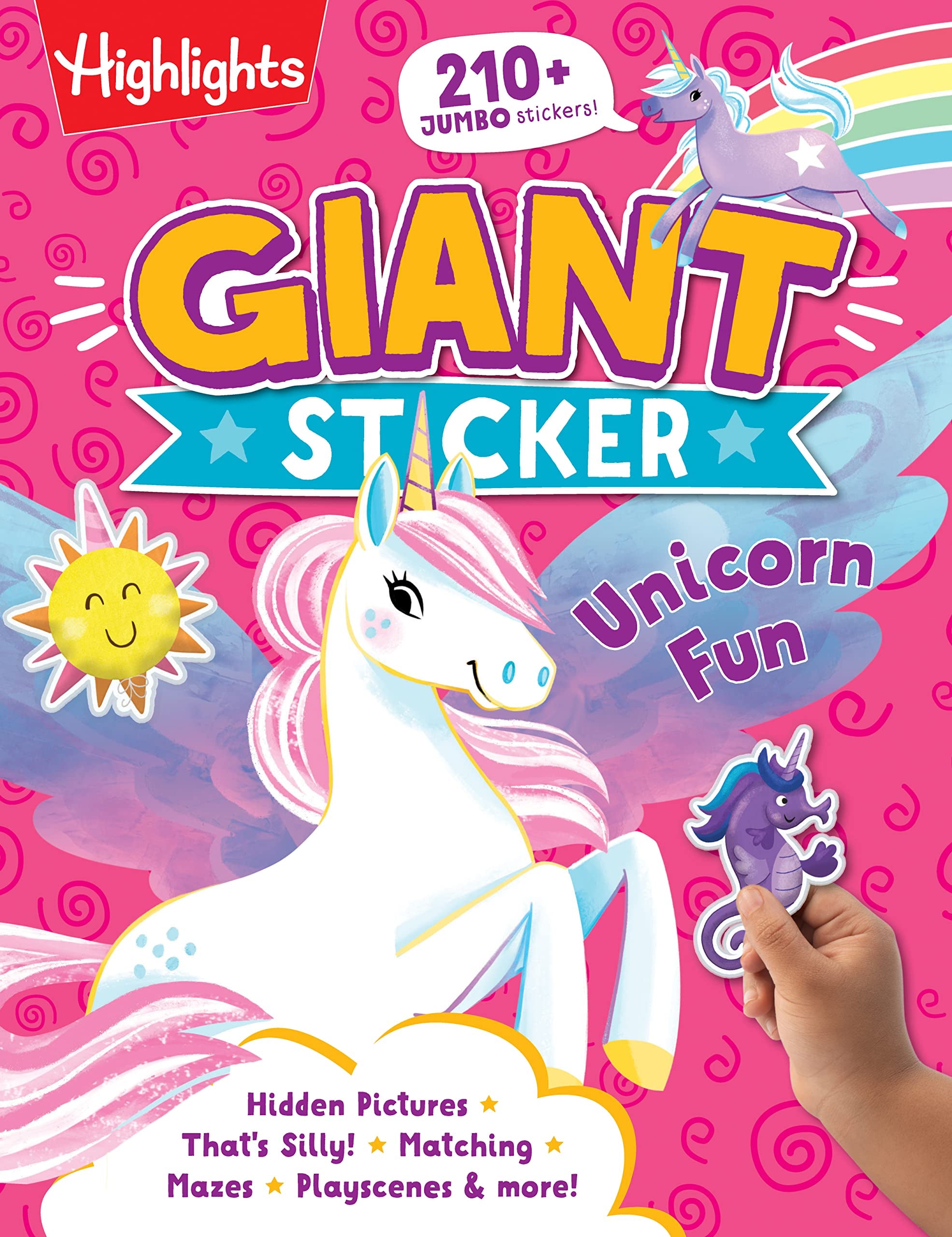 Highlights: Giant Sticker Unicorn Fun