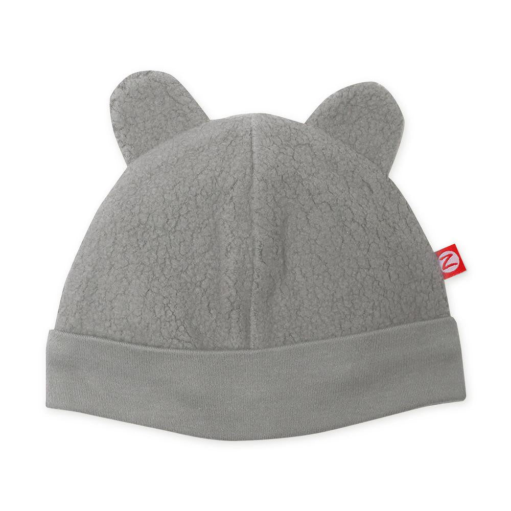 Cozie Fleece Baby Hat - Gray