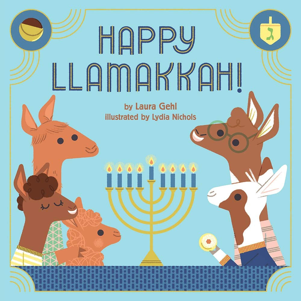 Happy Llamakkah! (board book)