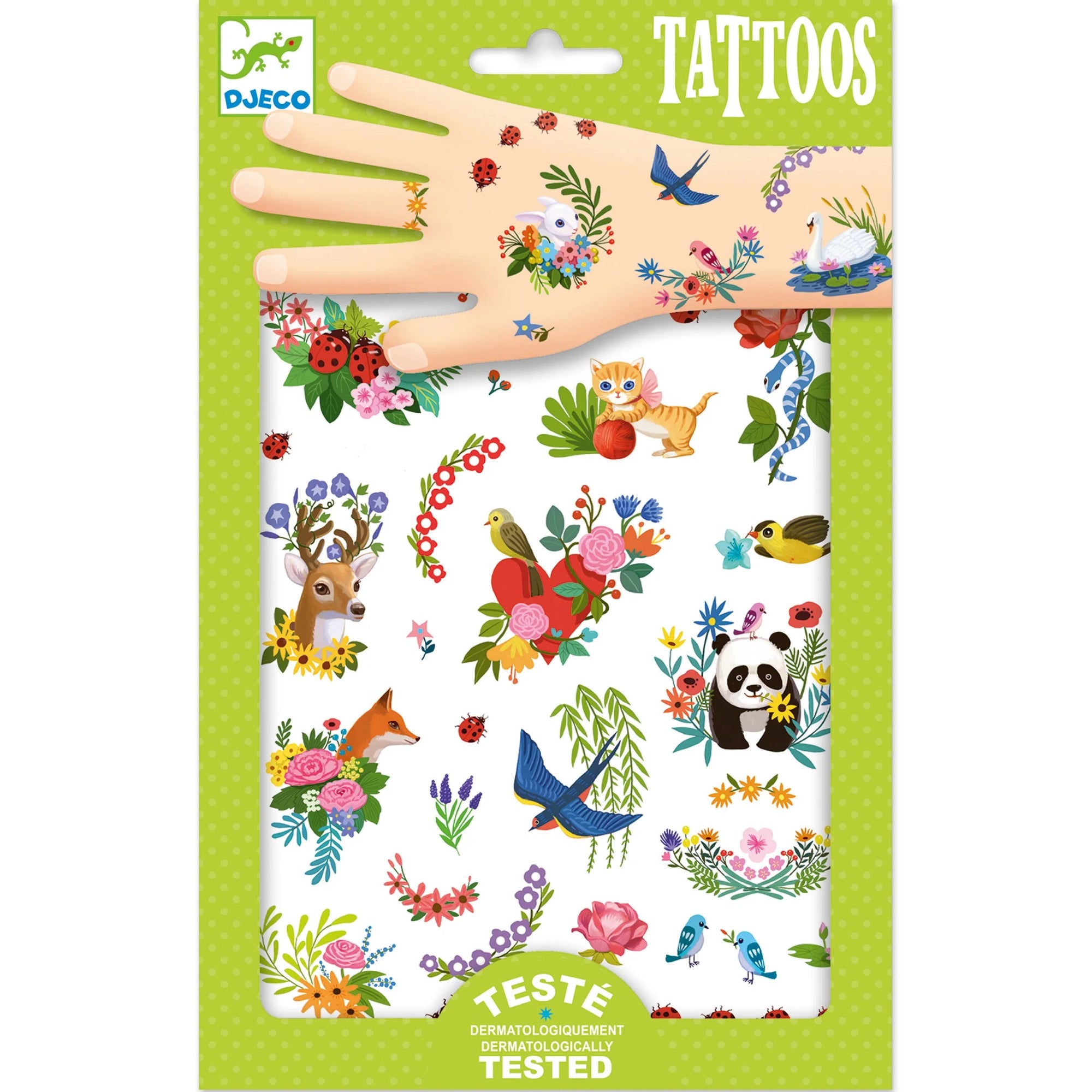 Temporary Tattoos - 2 Pack