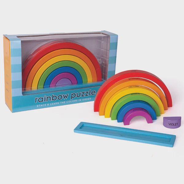 Magical Rainbow Wooden Puzzle