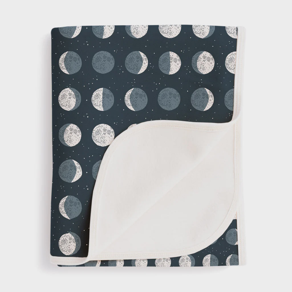 French Terry Blanket (27"x32") - Moons Night Sky