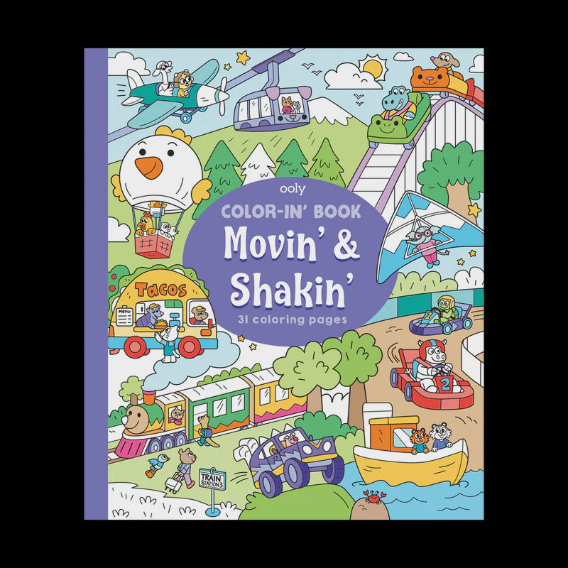 Coloring Book - Movin' & Shakin'