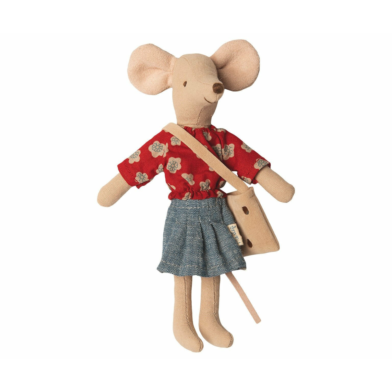 Mum Mouse - Red Floral Blouse