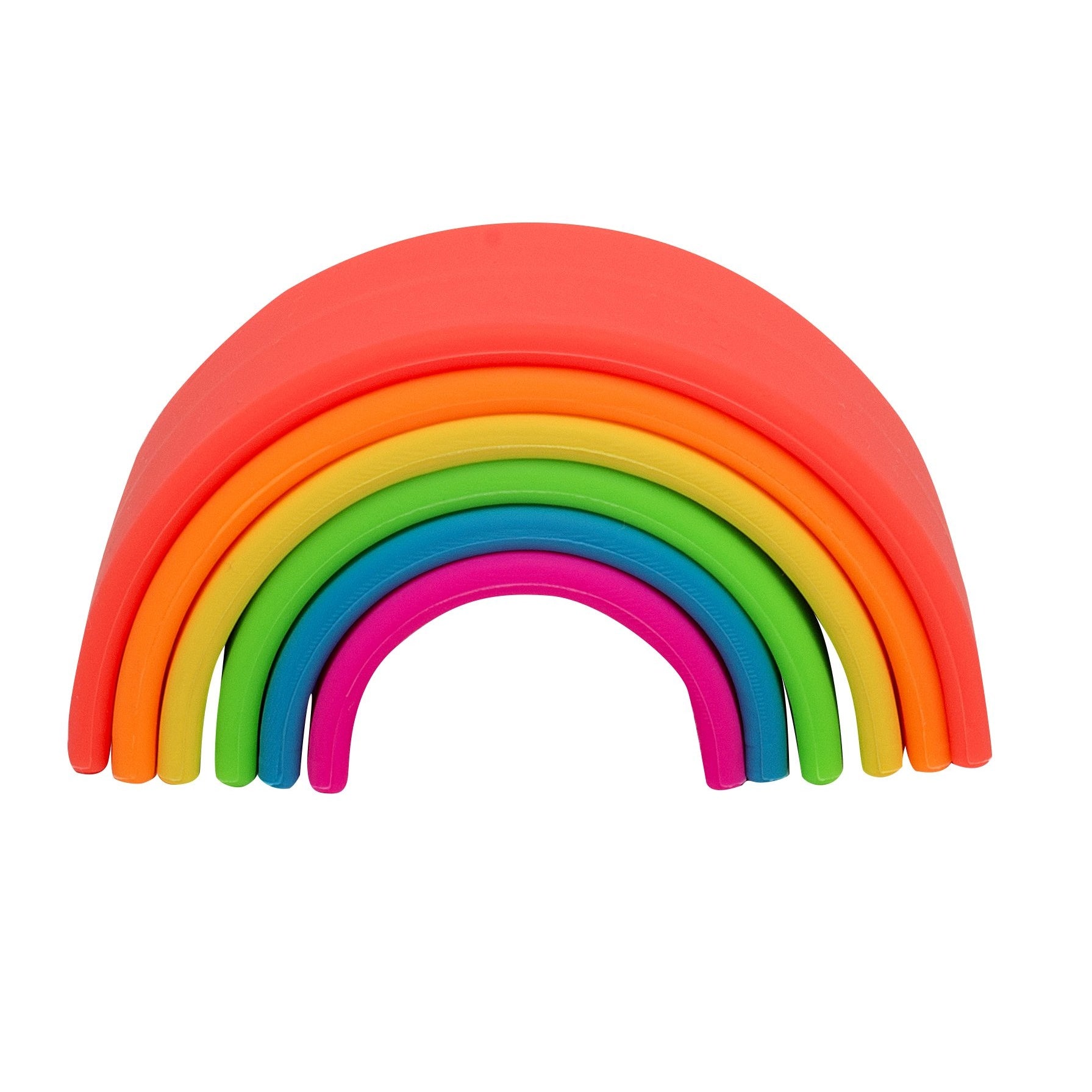 Silicone Toy - Neon Rainbow