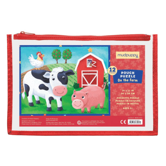 Pouch Puzzle - On the Farm