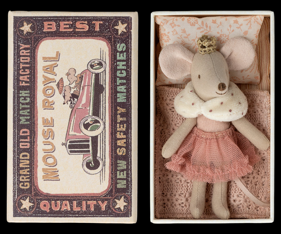 Princess Mouse in Box - Little Sister (Pink)