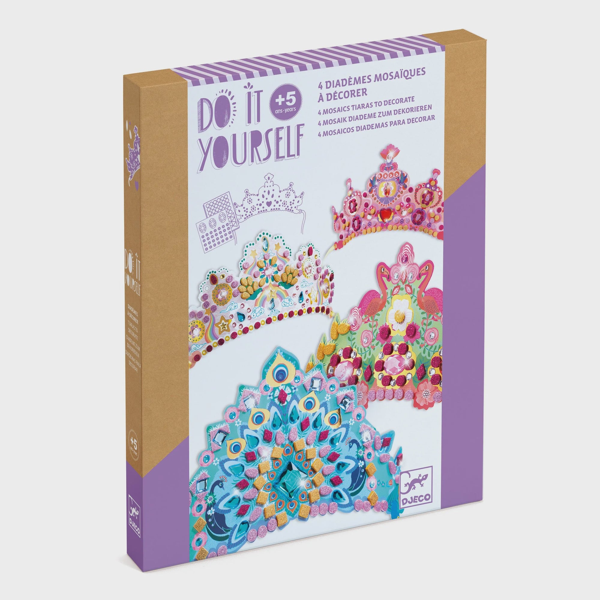 DIY Mosaics Craft Kit - Like A Princess Tiara