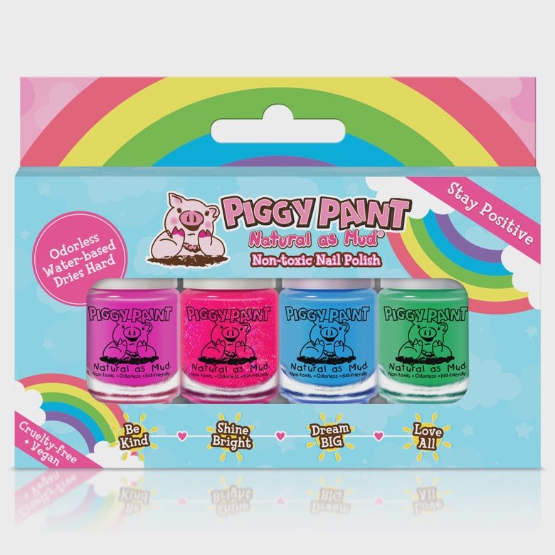Rainbow 4 Polish Gift Set