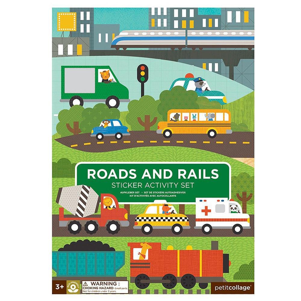 Sticker Activity Set - Roads and Rails