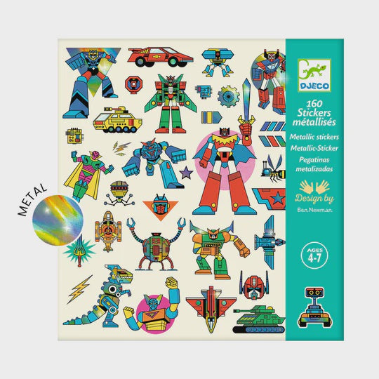 Sticker Sheets - Robots