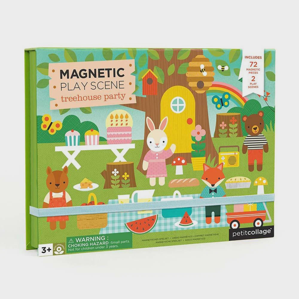 Magnetic Play Scene - Treehouse Party