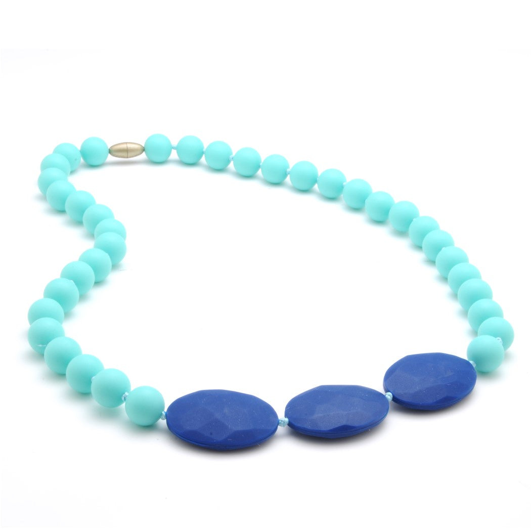 Greenwich Teething Necklace - Turquoise