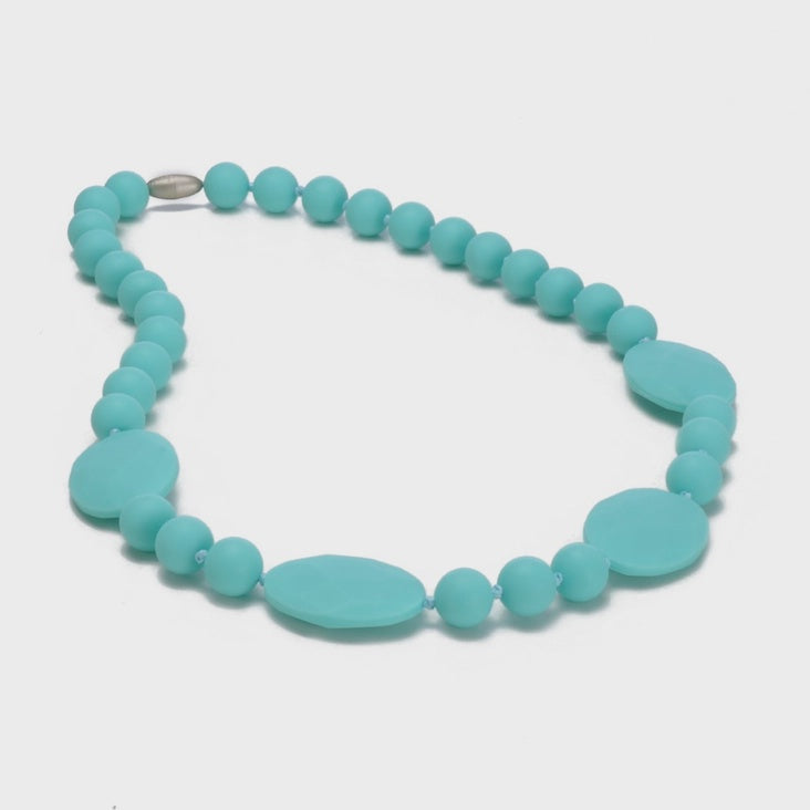 Perry Teething Necklace - Turquoise