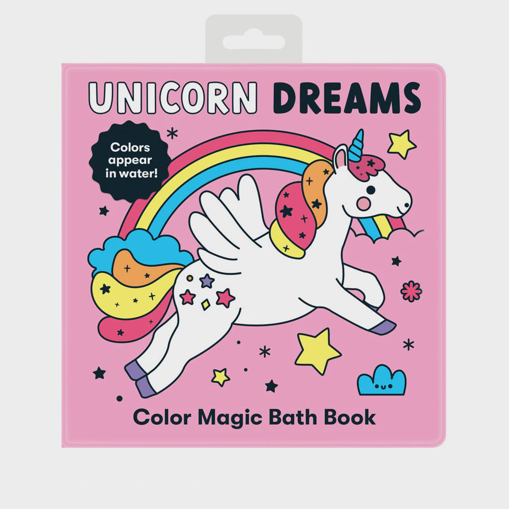 Color Magic Bath Book: Unicorn Dreams