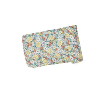 Bamboo Swaddle - Golden Peony Floral